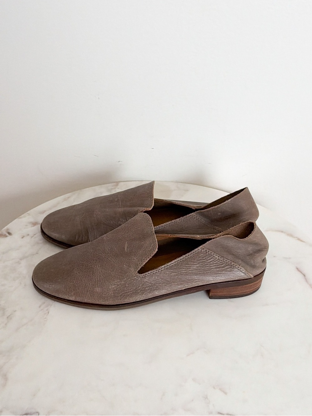 Lucky Brand Cahill Soft Structure Leather Slip On Loafer Flats Size 8 - Picture 5 of 11